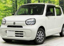 2022 Suzuki Alto Hybrid white compact car front view