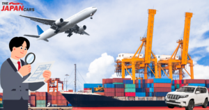 Vehicle export documentation from Japan prepared for smooth international shipping