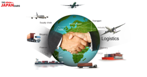 Used cars from Japan ready for global export with professional shipping support