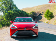 2021 Toyota Mirai hydrogen fuel cell sedan in red color