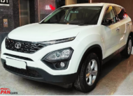 2023 Tata Harrier XT Plus SUV in black color front view