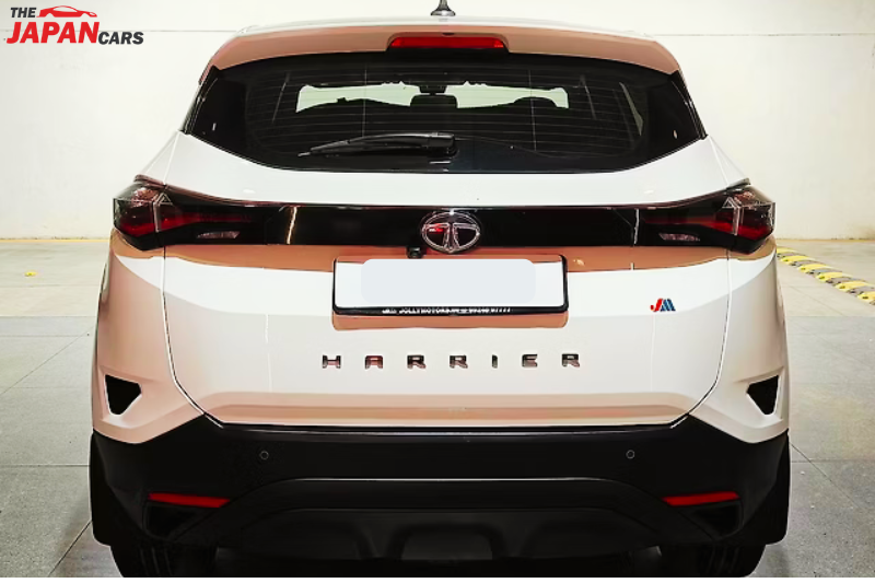 2023 Tata Harrier XT Plus SUV in black color front view