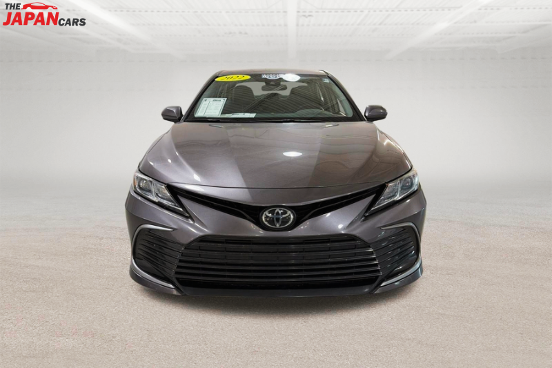 2021 Toyota Camry sedan in metallic brown front side view