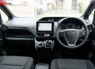 Toyota Noah 2022 black MPV family van from Japan