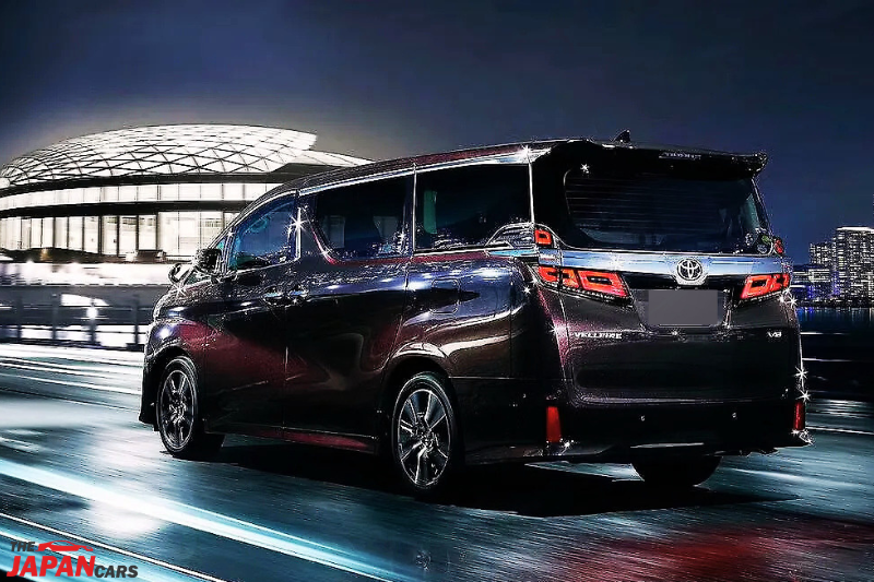 Toyota Vellfire 2022 hybrid luxury MPV from Japan ready for export