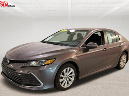 2021 Toyota Camry sedan in metallic brown front side view