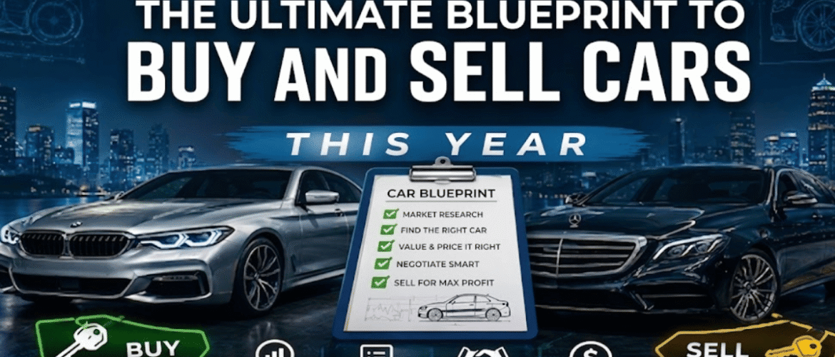 The Ultimate Blueprint to Buy and Sell Cars This Year