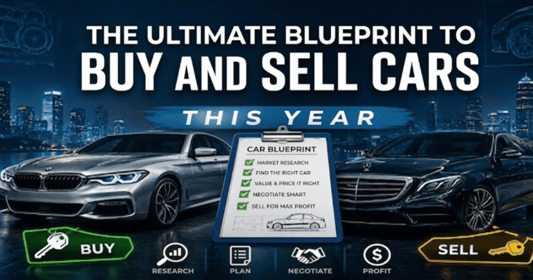 ultimate blueprint to buy and sell cars safely and profitably this year