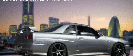 Import a Car from Japan to The USA: 25-Year Rule Explained