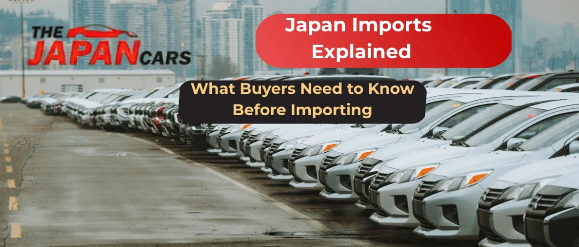 Japan Imports Explained: What Buyers Need to Know Before Importing